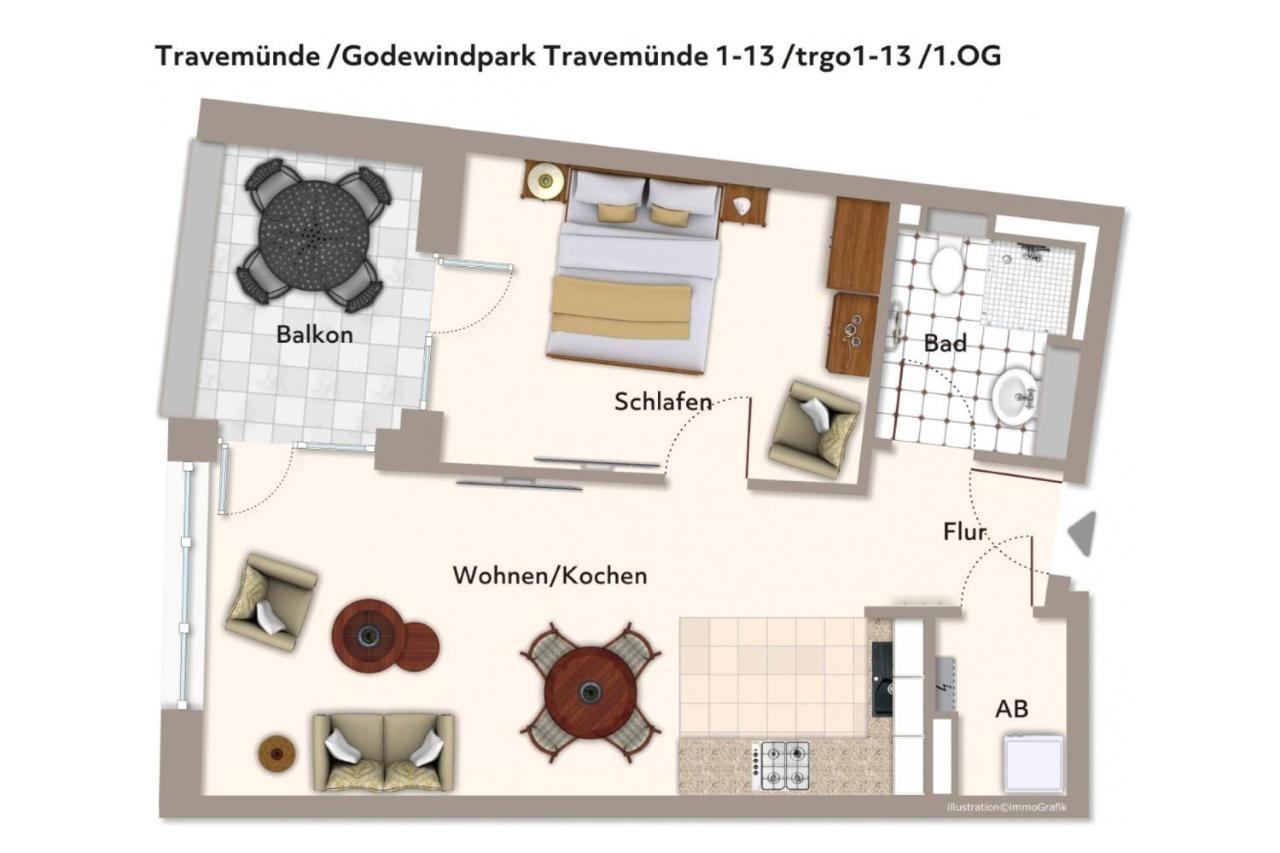 Apartment Godewindpark Travemünde Godewindpark Travemünde 1-13